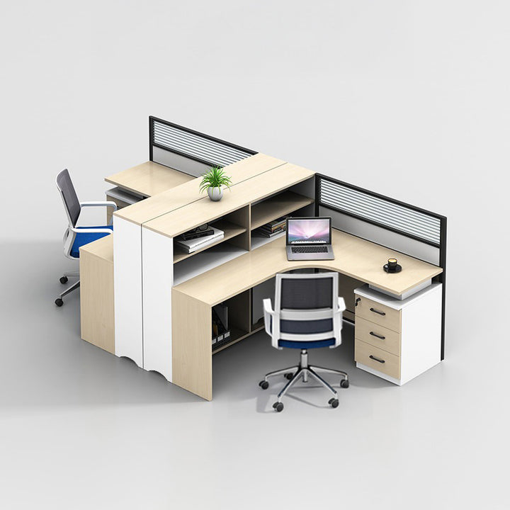 オフィスデスク・事務机|シンプルエレガンス ナチュラル感