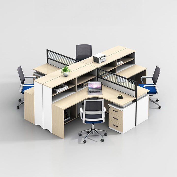 オフィスデスク・事務机|シンプルエレガンス ナチュラル感