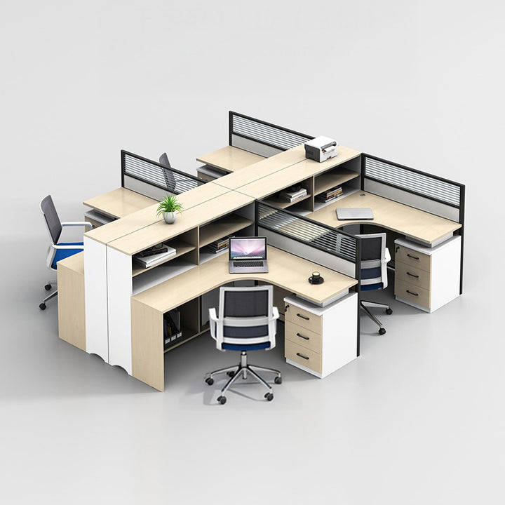 オフィスデスク・事務机|シンプルエレガンス ナチュラル感