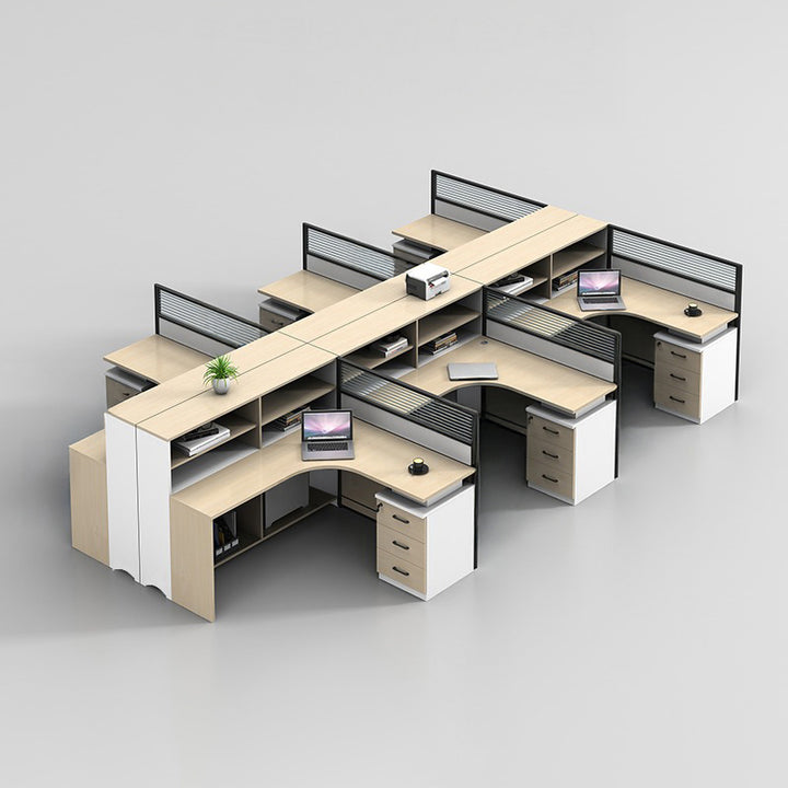 オフィスデスク・事務机|シンプルエレガンス ナチュラル感