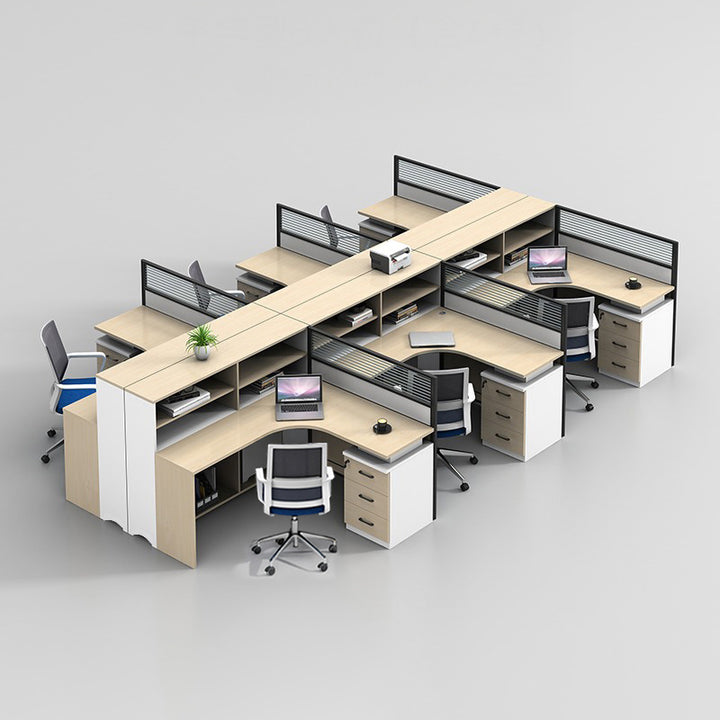 オフィスデスク・事務机|シンプルエレガンス ナチュラル感