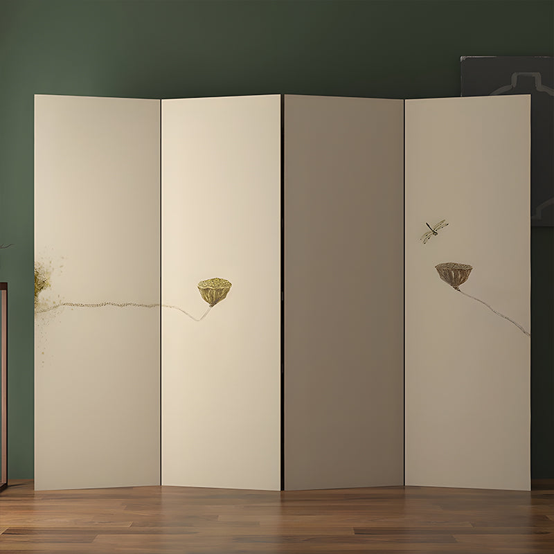 パーテーション｜油絵キャンバス レトロ 折り畳み式