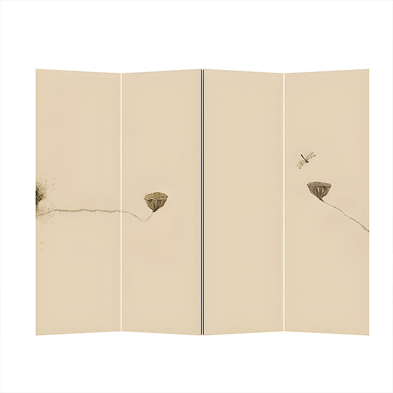 パーテーション｜油絵キャンバス レトロ 折り畳み式