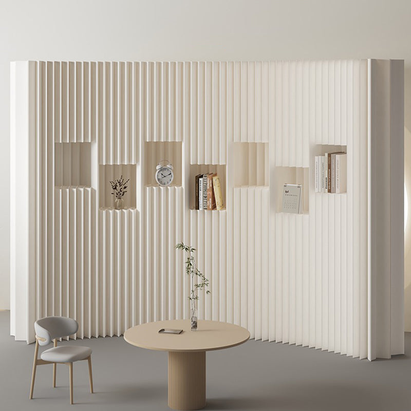 パーテーション｜クラフト紙 収納機能付き ナチュラル