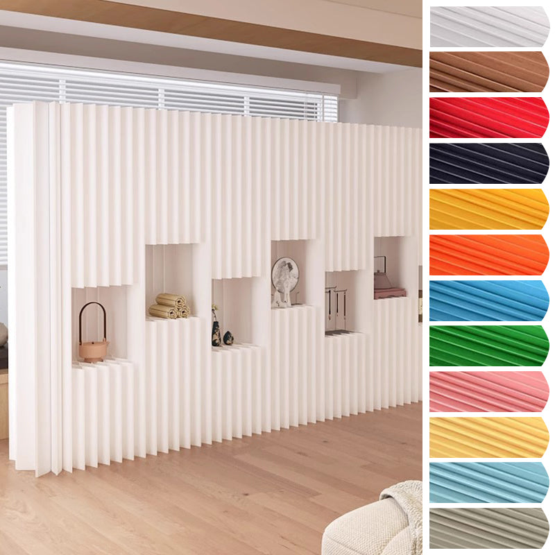 パーテーション｜クラフト紙 収納機能付き ナチュラル