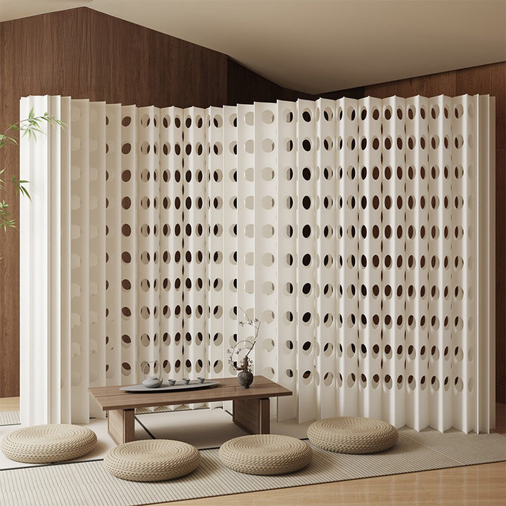 パーテーション｜クラフト紙 スタイリッシュ 収納便利