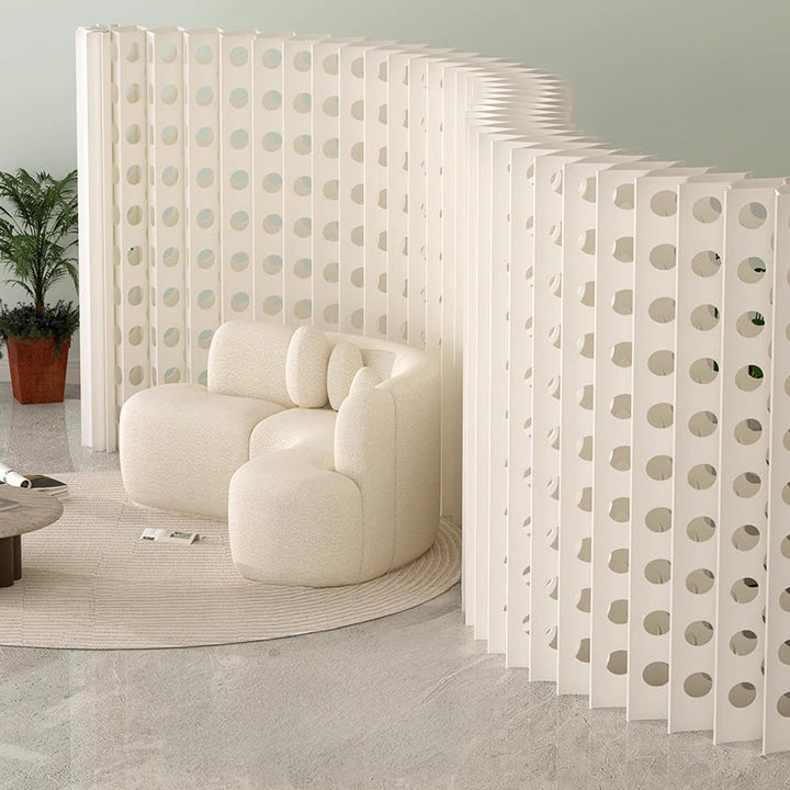 パーテーション｜クラフト紙 スタイリッシュ 収納便利