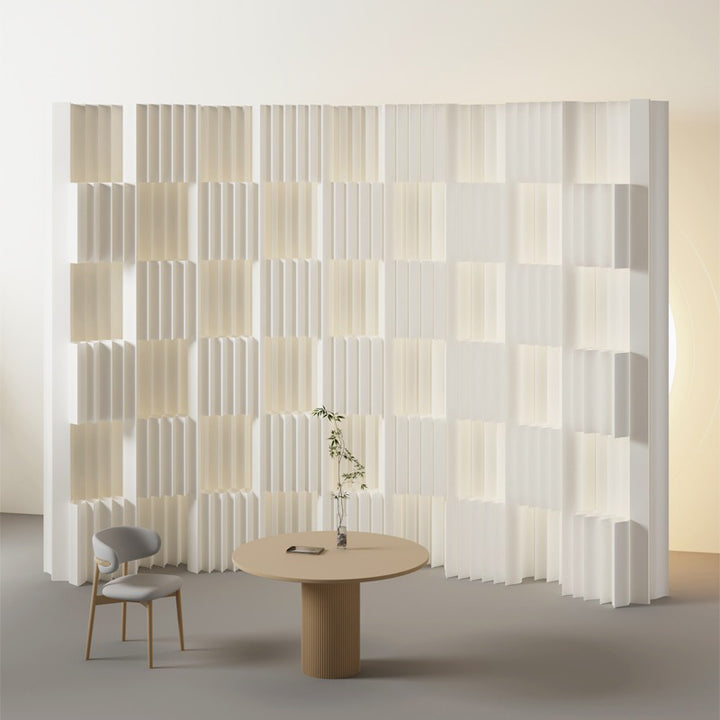 パーテーション｜クラフト紙 スカルプト・フォールド