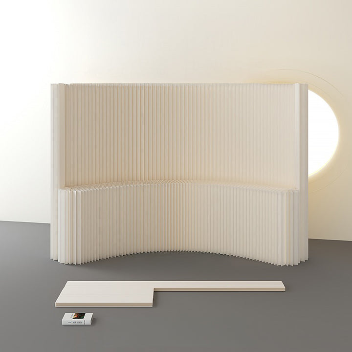 パーテーション｜クラフト紙 プリーツ