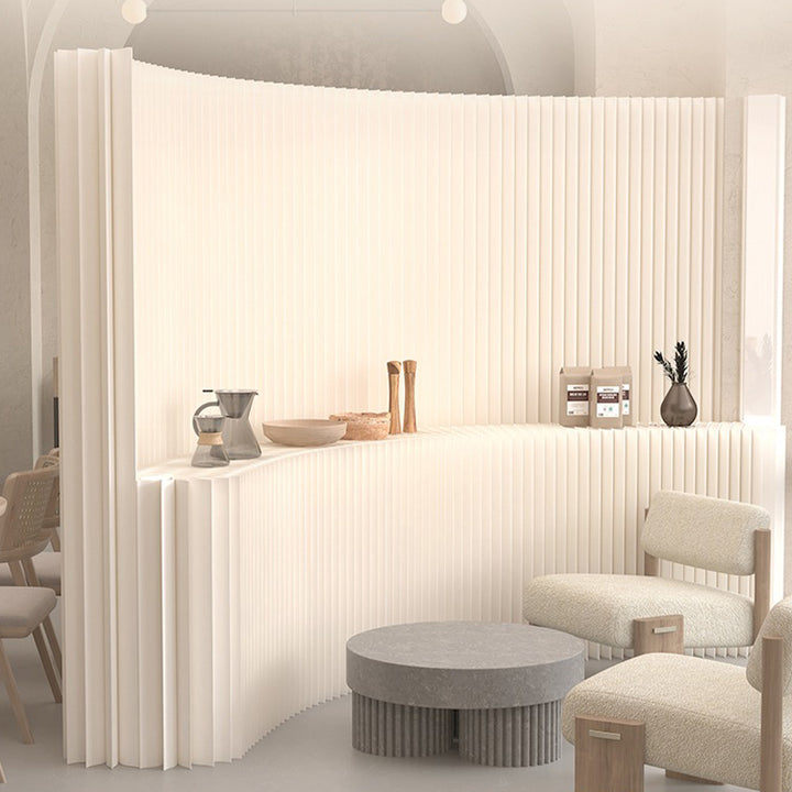 パーテーション｜クラフト紙 プリーツ