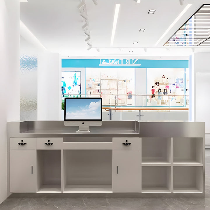 受付台｜洗練された収納 シンプルデザイン