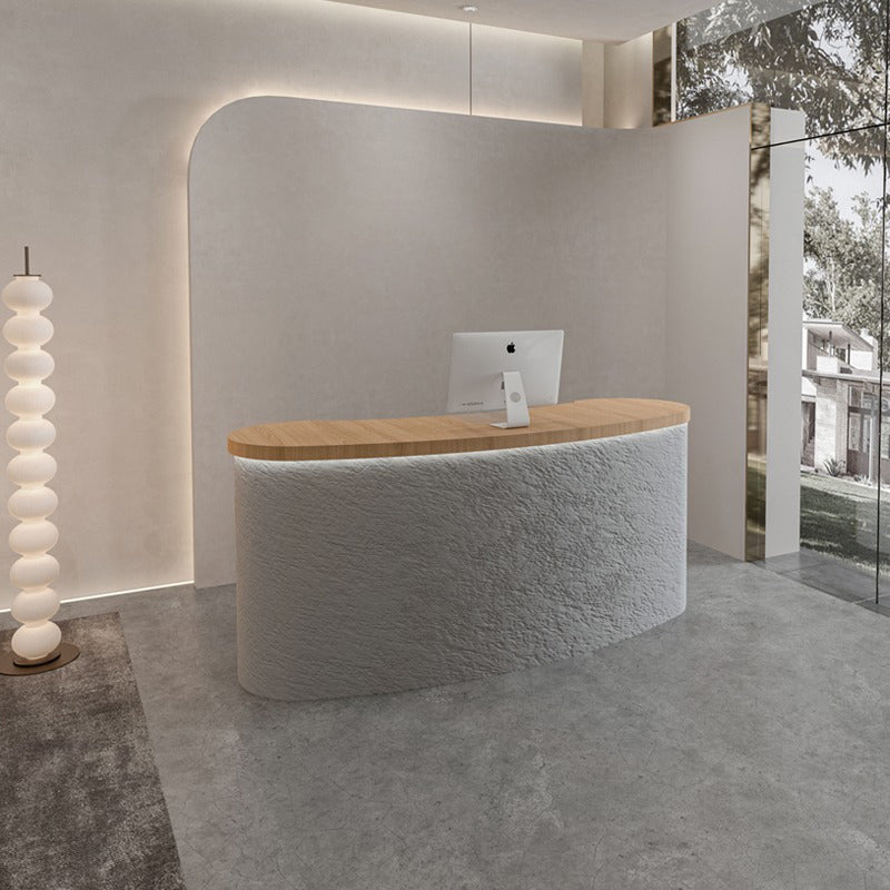 受付台｜エクリュカーブ クレセントフォーム