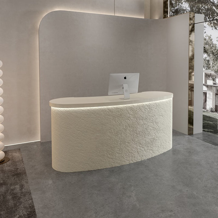 受付台｜エクリュカーブ クレセントフォーム