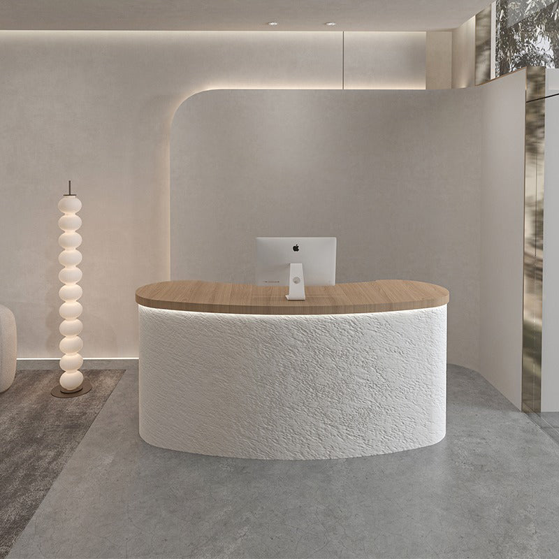 受付台｜エクリュカーブ クレセントフォーム