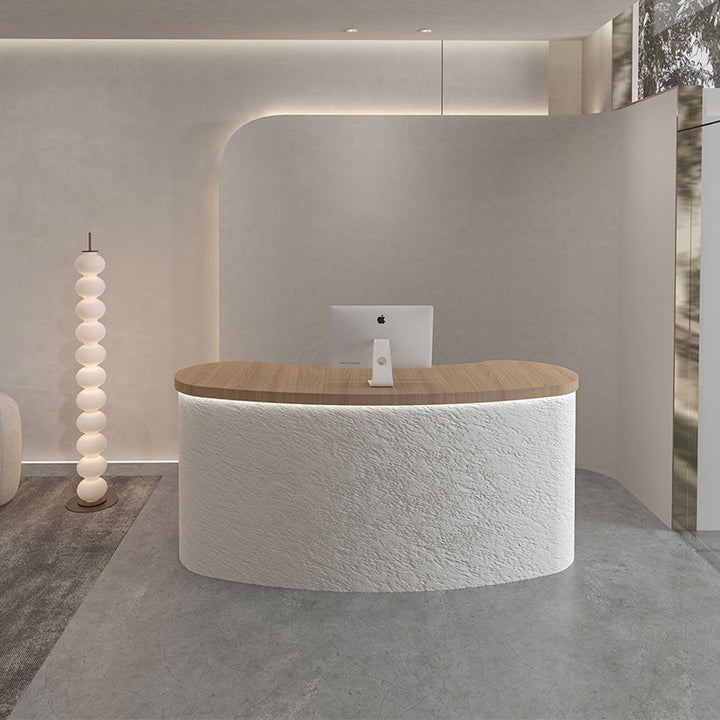 受付台｜エクリュカーブ クレセントフォーム