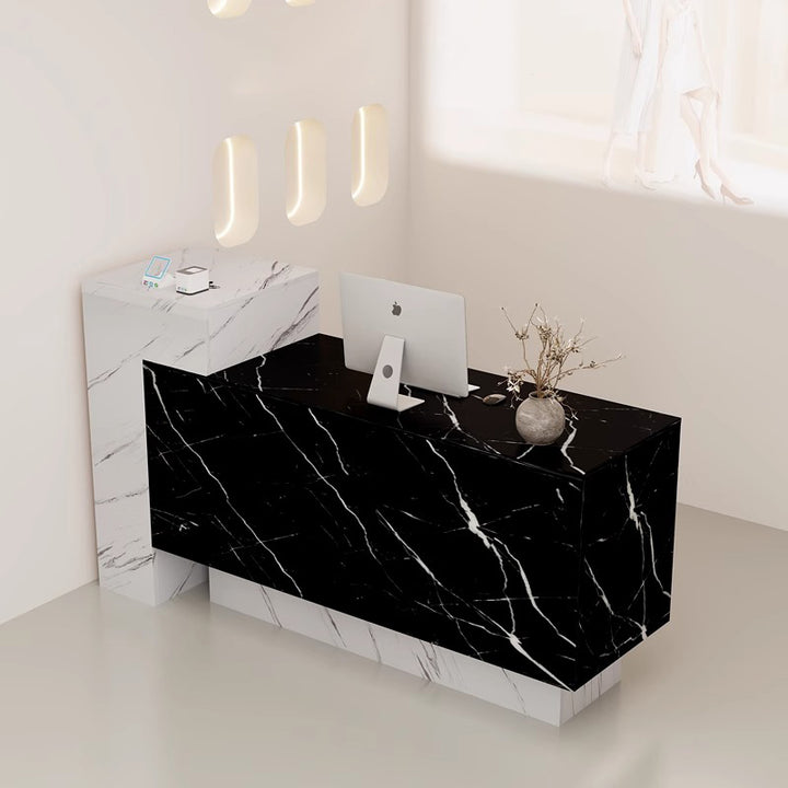 受付台｜エレガントな直線デザイン 機能性