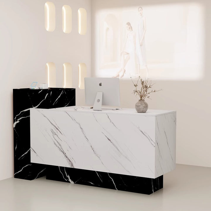 受付台｜エレガントな直線デザイン 機能性