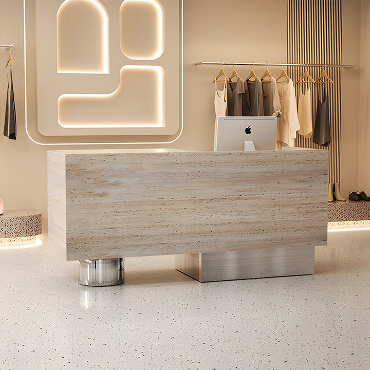 受付台｜サロンスタイル ナチュラル色