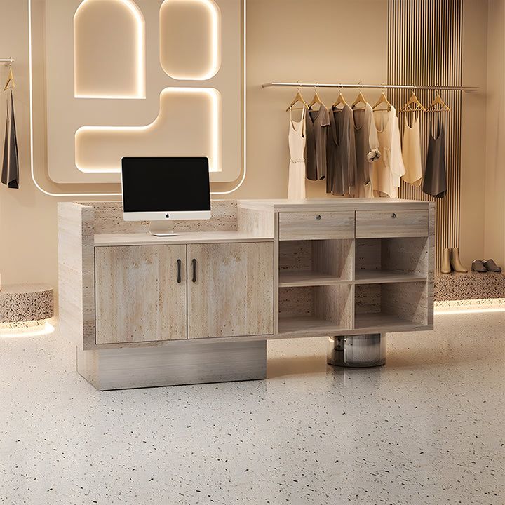 受付台｜サロンスタイル ナチュラル色