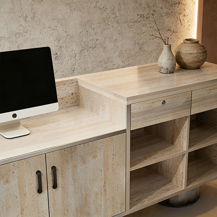 受付台｜サロンスタイル ナチュラル色