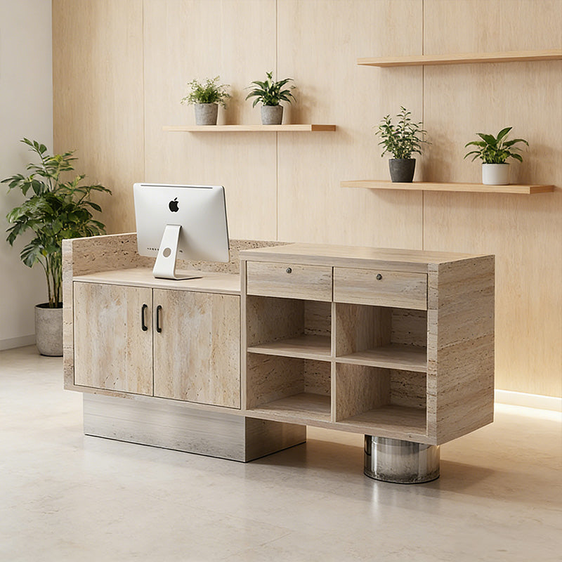 受付台｜サロンスタイル ナチュラル色