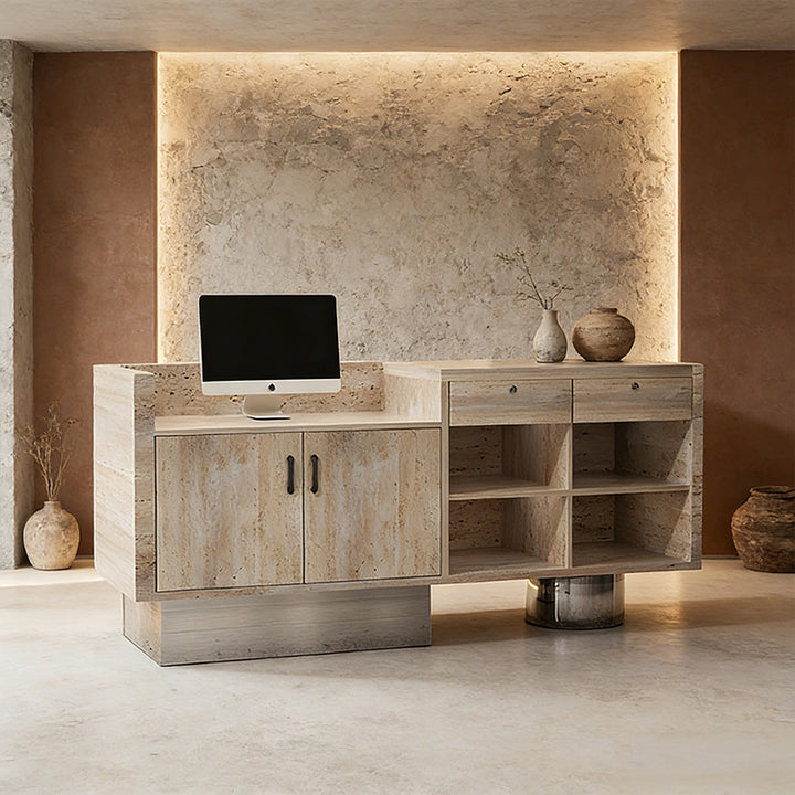 受付台｜サロンスタイル ナチュラル色