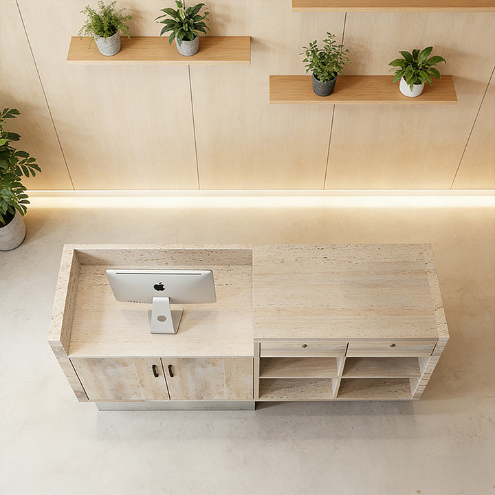 受付台｜サロンスタイル ナチュラル色