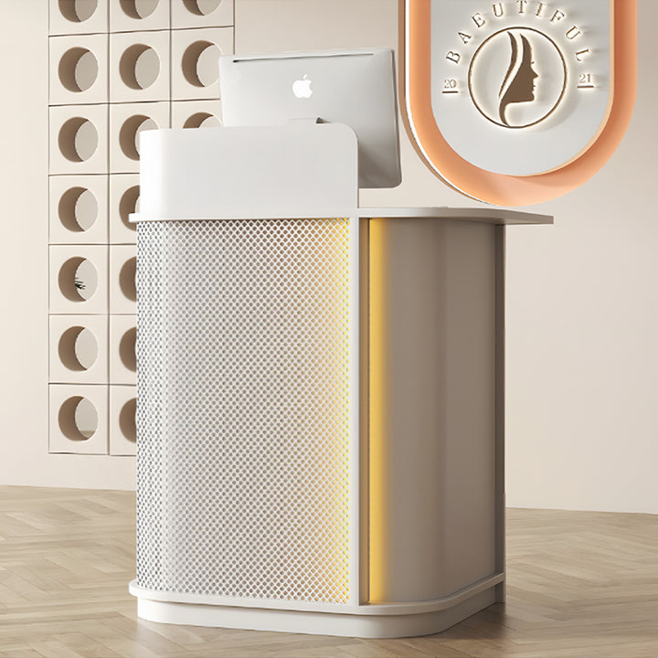 レジカウンター｜メタルグリッド シンプル