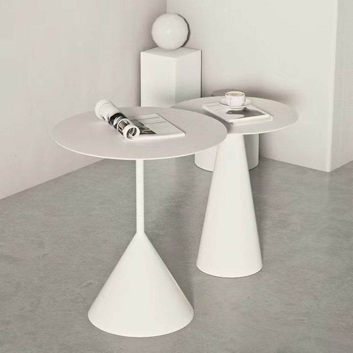 サイドテーブル｜シンプル モダン 丸テーブル セット 選べる2色