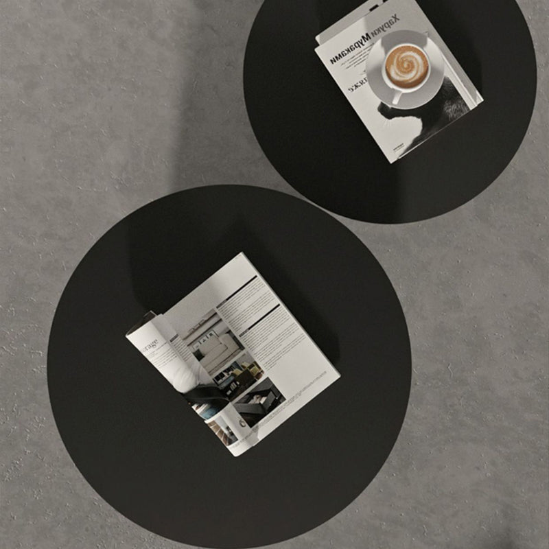 サイドテーブル｜シンプル モダン 丸テーブル セット 選べる2色