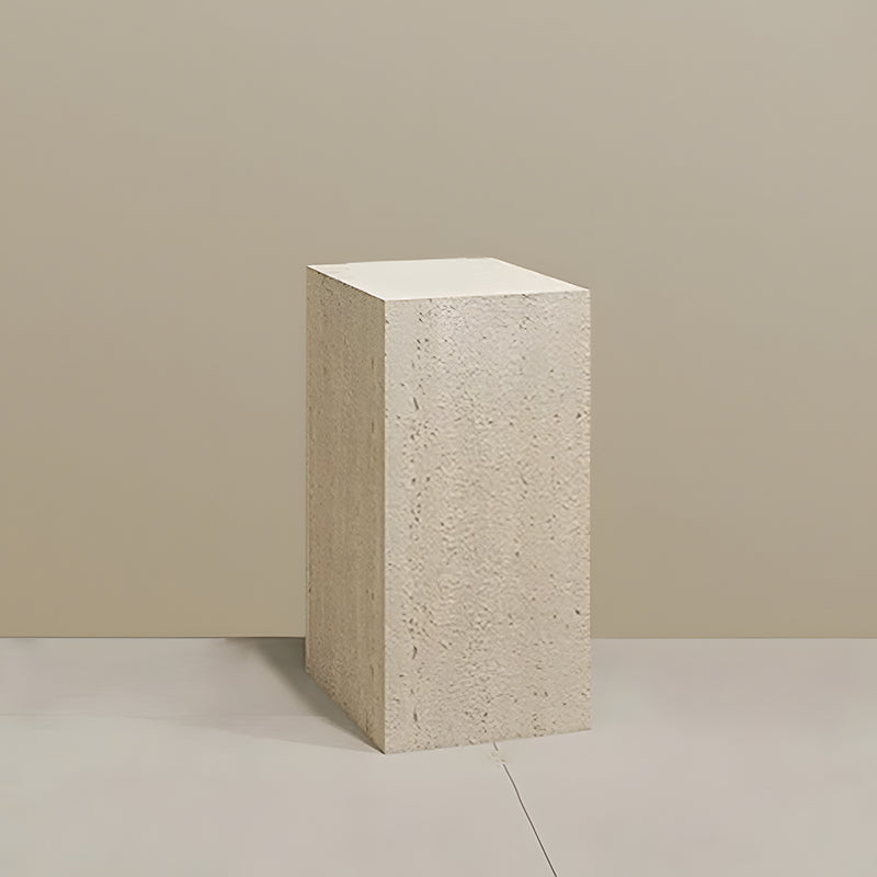 サイドテーブル｜トラバーチン模様 スタイリッシュ 高級感