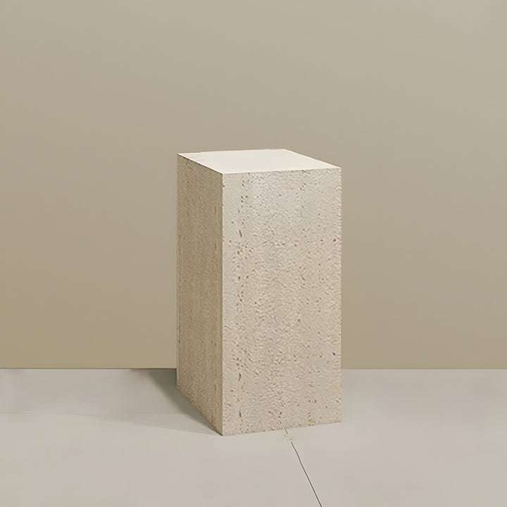 サイドテーブル｜トラバーチン模様 スタイリッシュ 高級感