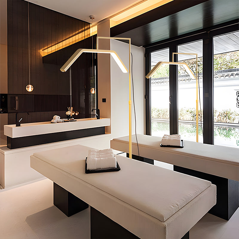 スタンドライト｜スリムアーチ 柔らかな光 上質感