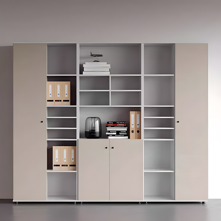 壁面収納｜直線デザイン モダン 安定感