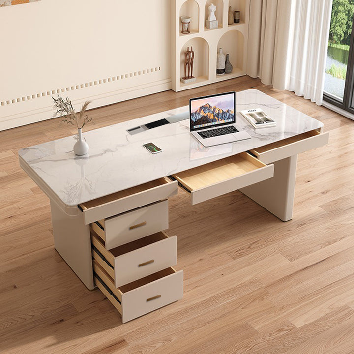 エグゼクティブデスク・社長机｜ 役員用デスク コンセント付き おしゃれ