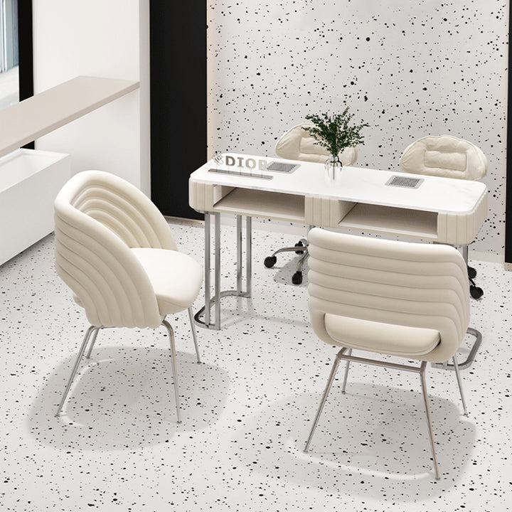 ネイルデスク・ネイルテーブル｜モダン風 集塵機付き 選べる2色