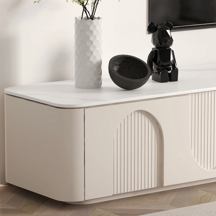 テレビ台｜セラミック調 デザイン 快適