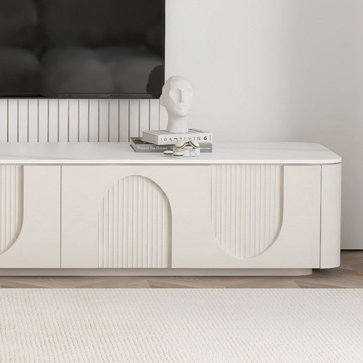 テレビ台｜セラミック調 デザイン 快適