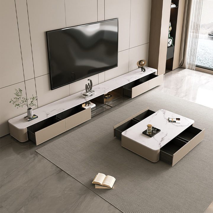 テレビ台｜クリーム風 クラシック 整理上手