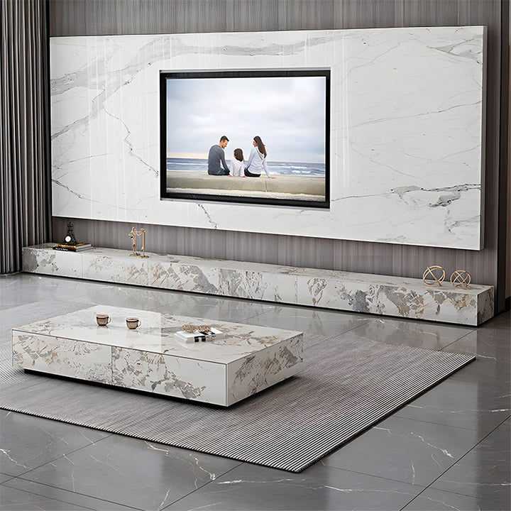 テレビ台｜パンドラ柄 静音レール モダン美