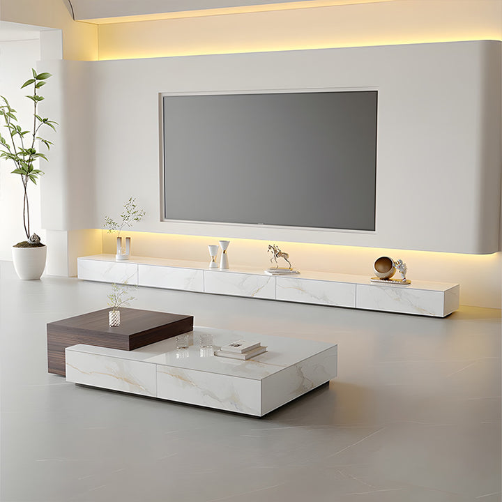 テレビ台｜ホワイトゴールド 洗練ラグジュアリー