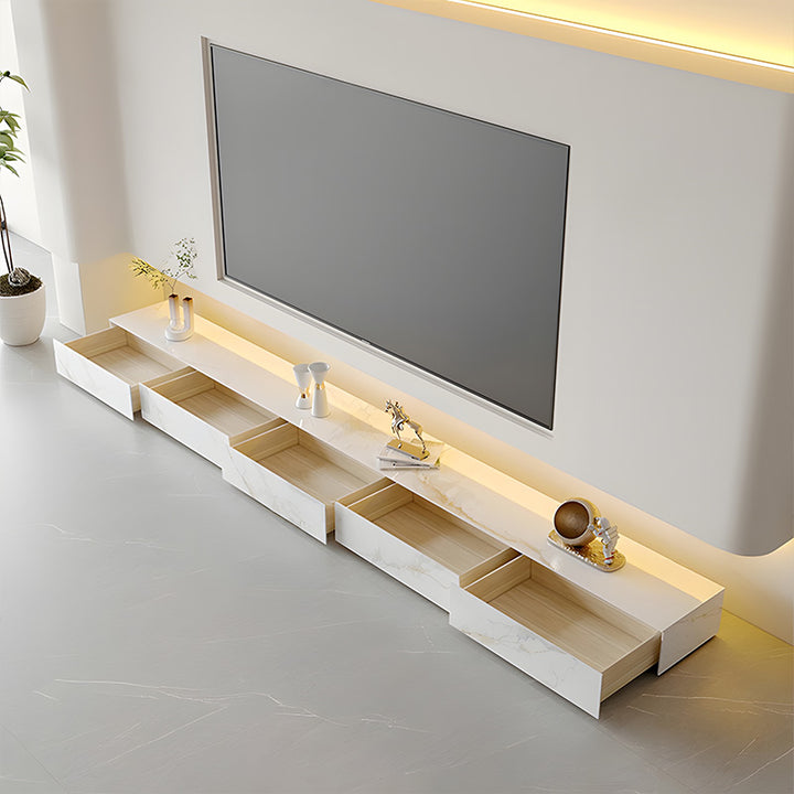 テレビ台｜ホワイトゴールド 洗練ラグジュアリー